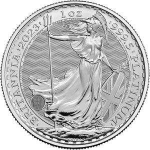 2023 1 oz British Platinum Britannia Coin