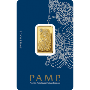 PAMP 10g Gold Bar - ليدي فورتونا