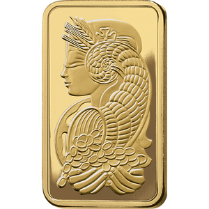 PAMP 50g Gold Bar - Lady Fortuna